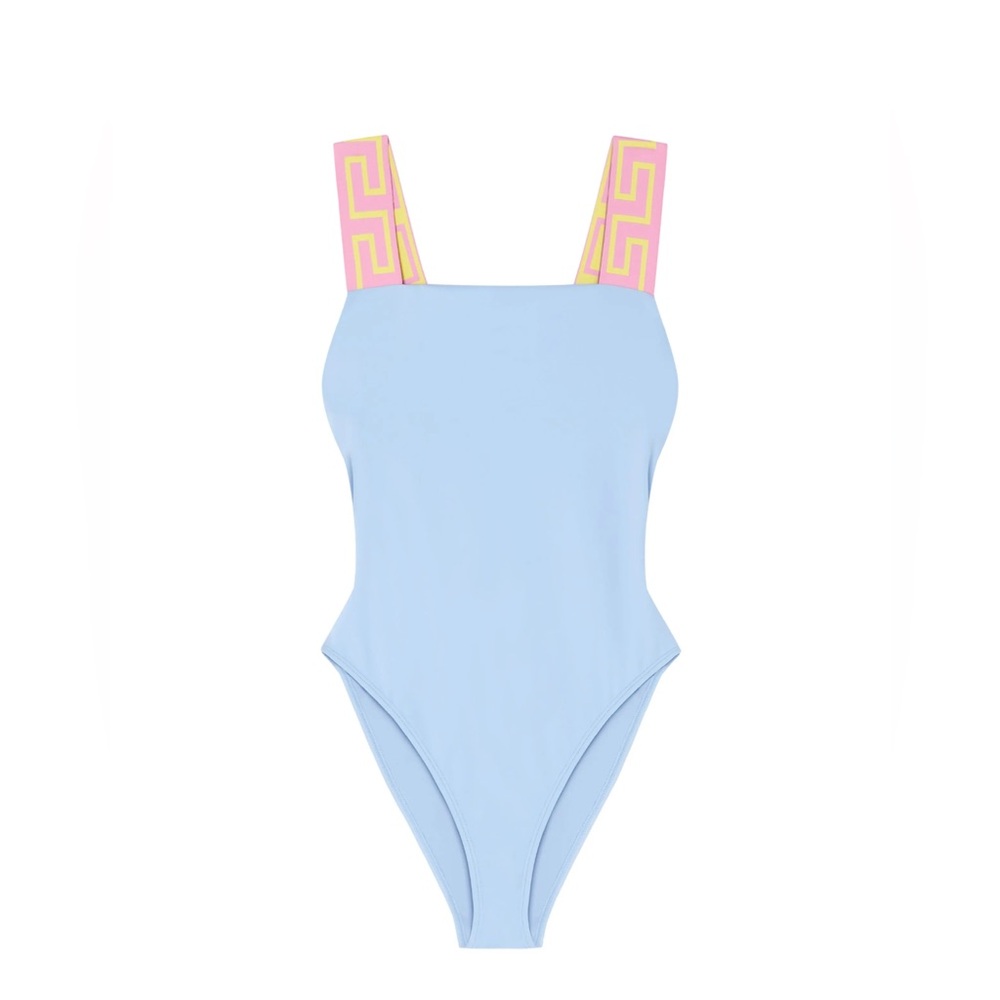 Versace Light Blue Swimsuit